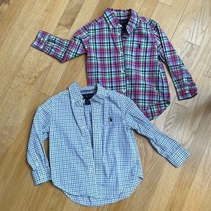 Ralph Lauren Boys button down shirts